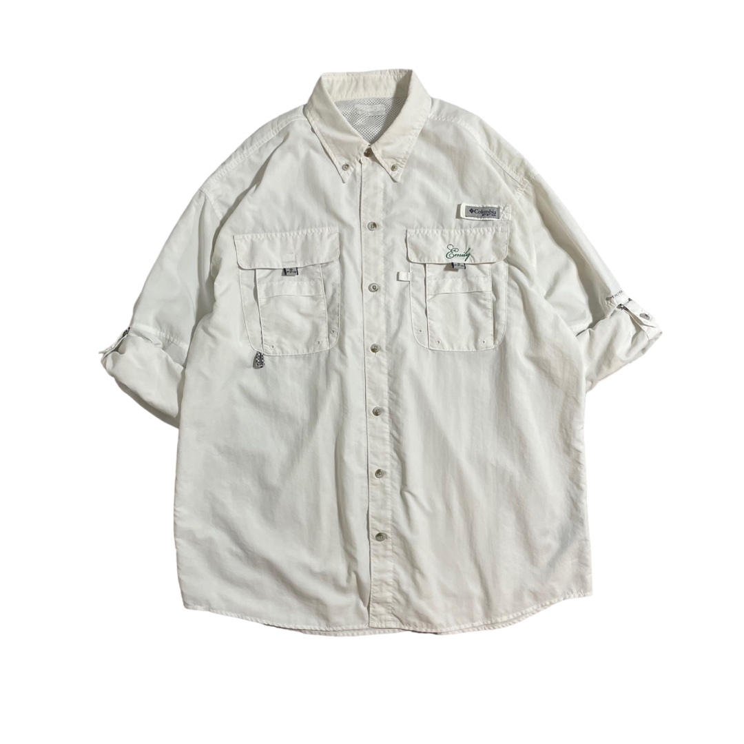 Columbia(コロンビア)の"columbia" PFG 長袖 フィッシングシャツ 2WAY ナイロン メンズのトップス(シャツ)の商品写真