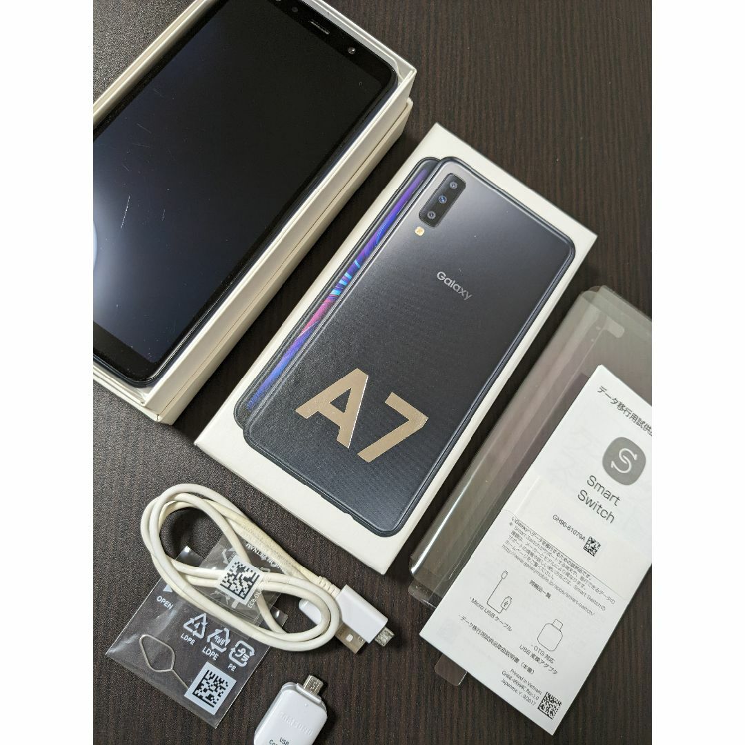 【未開封新品】Garaxy A7 ブラック 64GB SIMフリー
