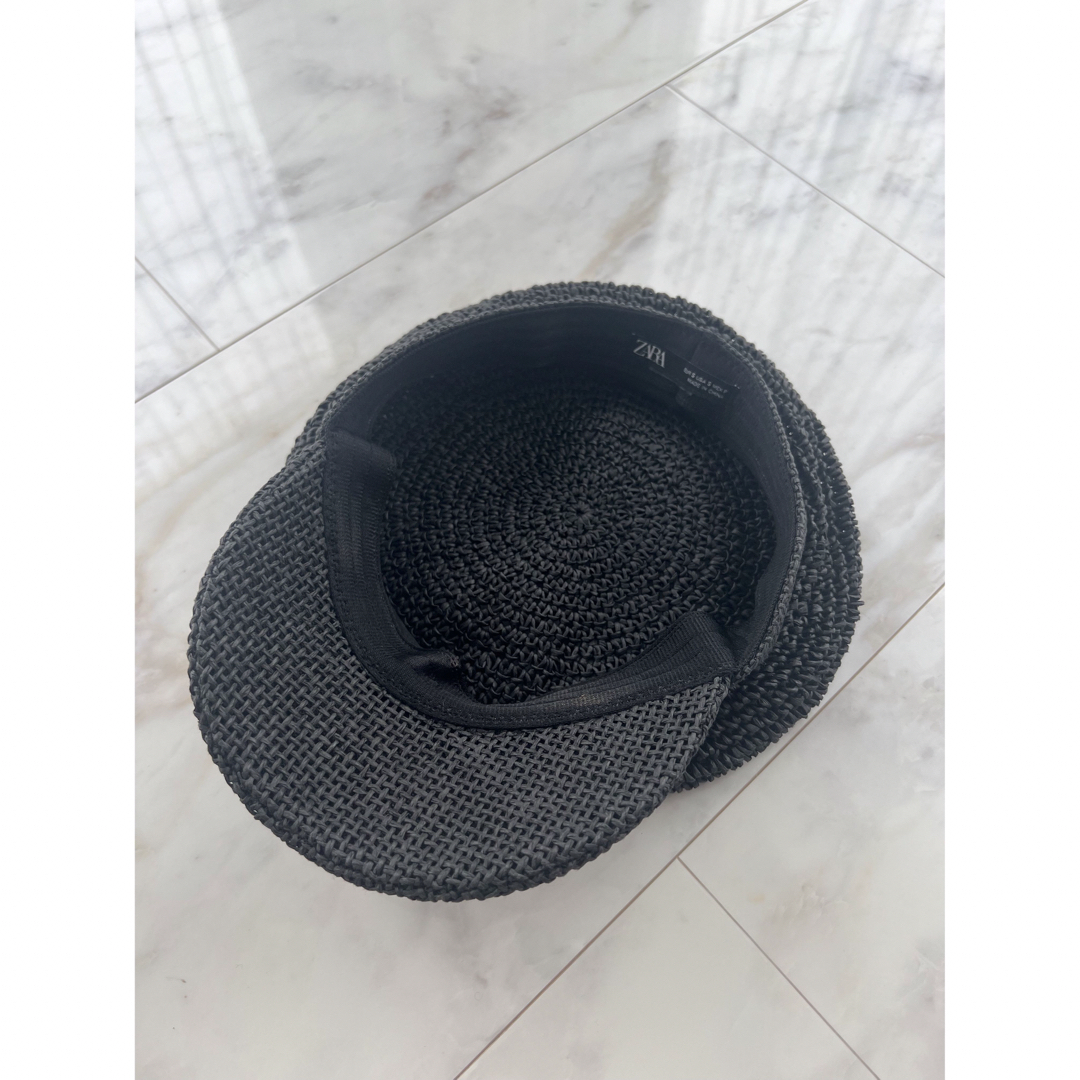 ZARA(ザラ)のZARA 新品　帽子　キャップ　キャスケット レディースの帽子(キャスケット)の商品写真