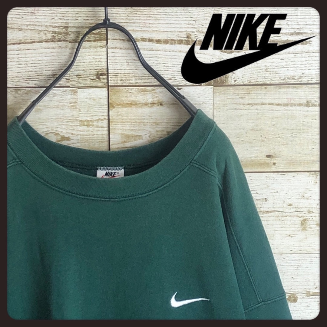 ✨NIKE✨スウェット グレー テックフリース ワンポイントロゴ