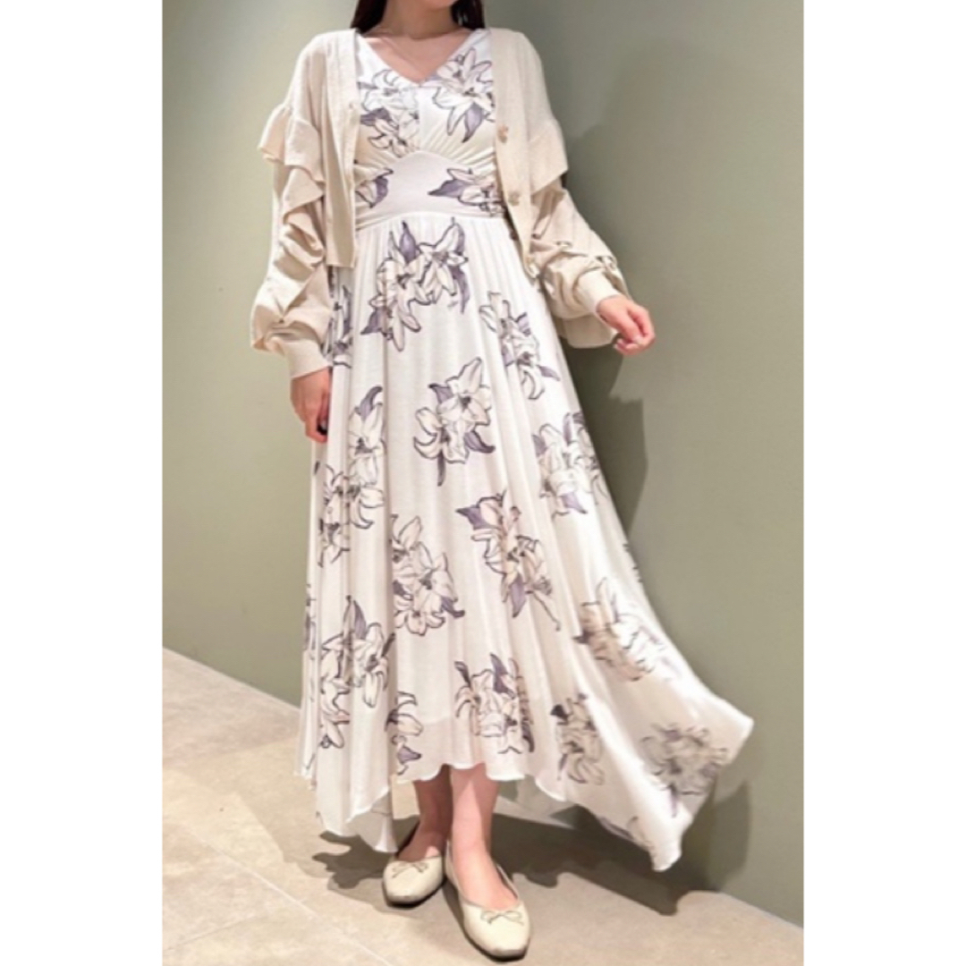 gelato pique - 新品 ジェラートピケ 【ミュシャ】リリー柄 gelato pique - 新品 ジェラートピケ 【ミュシャ】リリー柄