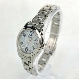 ○【美品稼働品】SEIKO ルキア シェル文字盤 チャーム付き アラビア-