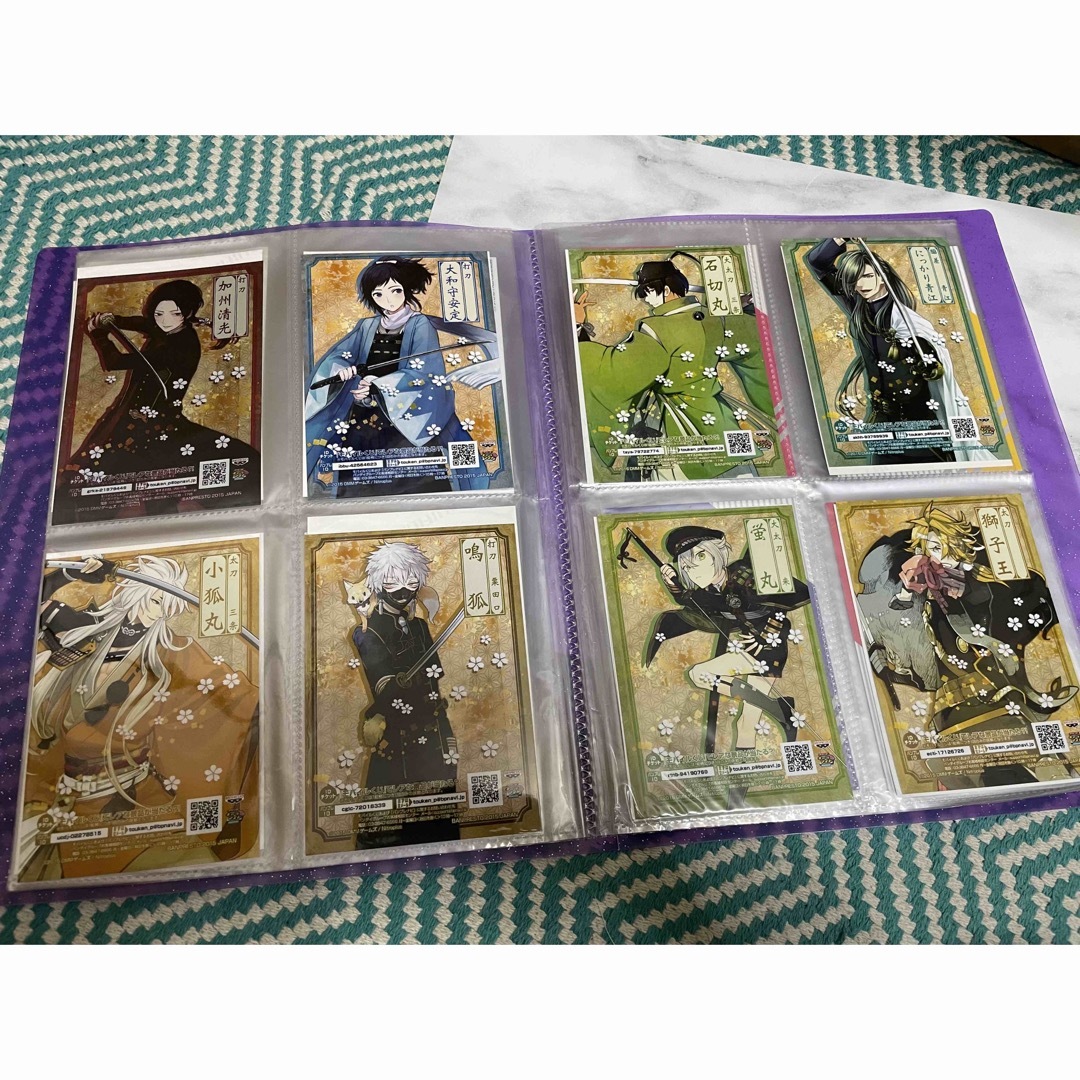 刀剣乱舞　ブロマイド　18枚セット エンタメ/ホビーのアニメグッズ(カード)の商品写真