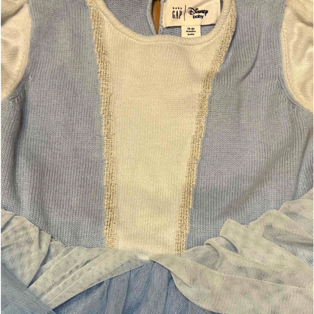 GAP Kids(ギャップキッズ)のGAP シンデレラ　1回着用 キッズ/ベビー/マタニティのベビー服(~85cm)(ワンピース)の商品写真