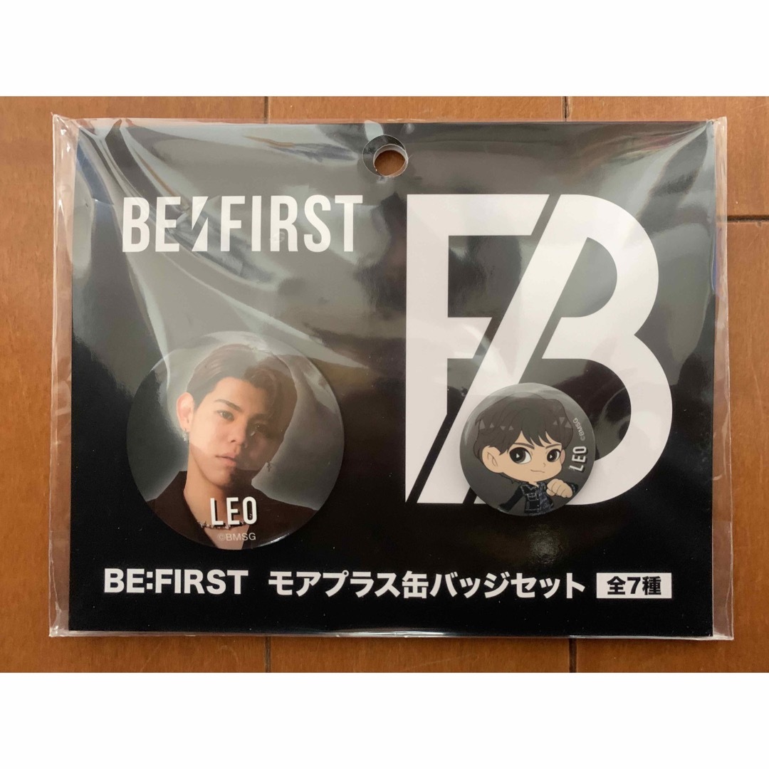 BE:FIRST  ビーファースト モアプラス 缶バッジ　Leo エンタメ/ホビーのタレントグッズ(アイドルグッズ)の商品写真