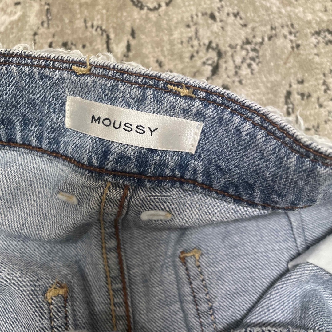 moussy(マウジー)のmoussy デニムパンツ レディースのパンツ(デニム/ジーンズ)の商品写真