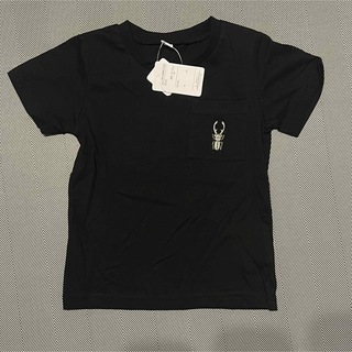 カブトムシ　刺繍　半袖Tシャツ(Tシャツ/カットソー)