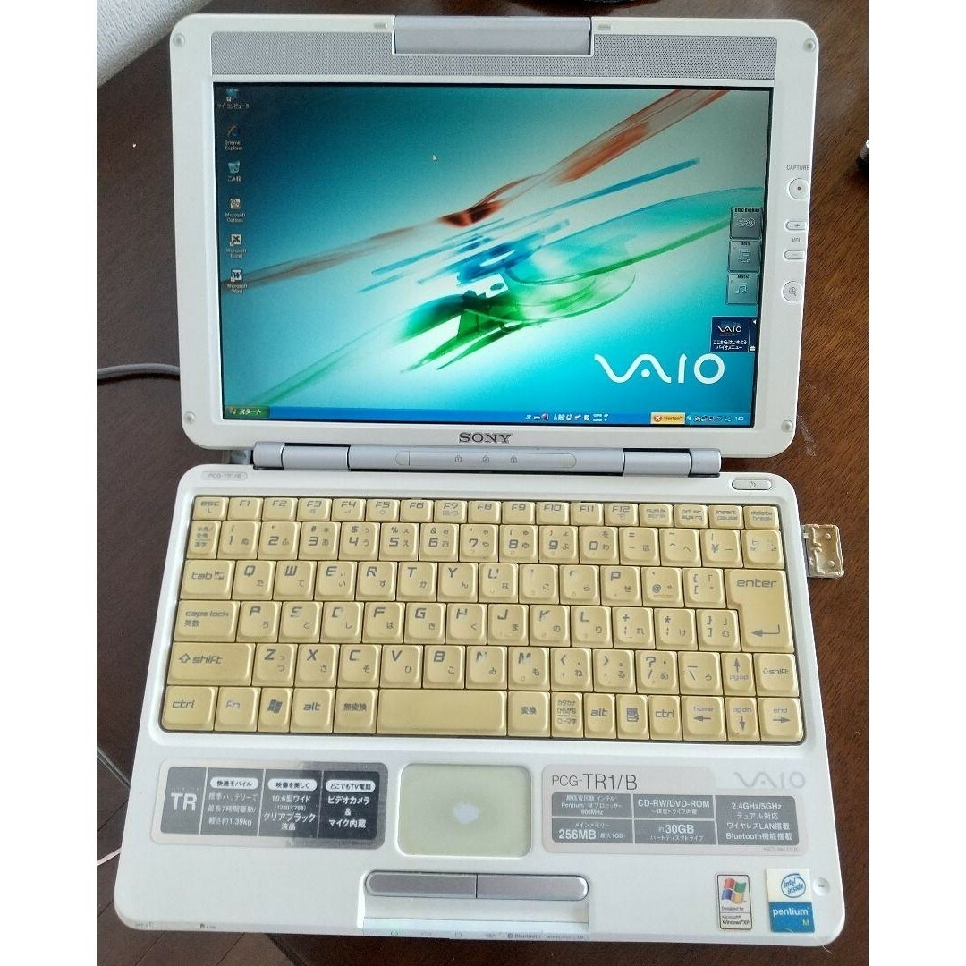 ◎ノートパソコンSONY VAIO PCG-TR1/B