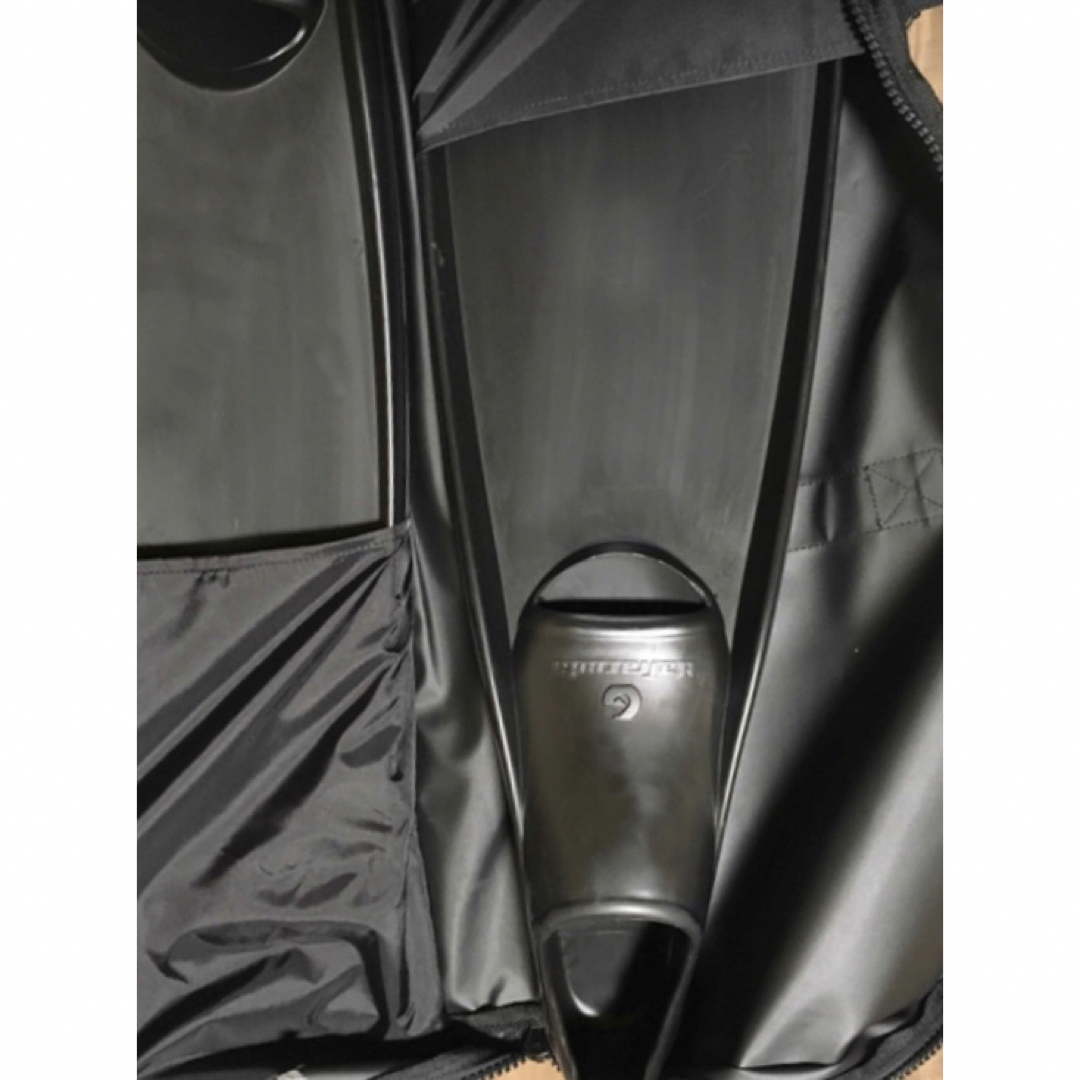 1点限定 GULL バラクーダ ダイビング フィン 新品 黒 白 - マリン