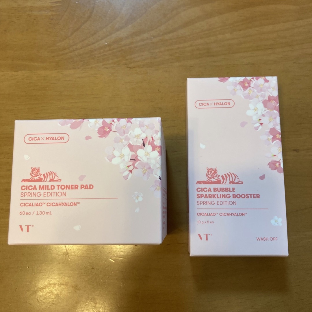 VT CICA トナーパッド & バブルブースター 2個セット 春限定パッケージ | フリマアプリ ラクマ