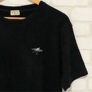 エンドレスサマー(THE ENDLESS SUMMER（TES）)のTES エンドレスサマー ワンポイント刺繍 パイルＴシャツ ＸＬ(Tシャツ/カットソー(半袖/袖なし))