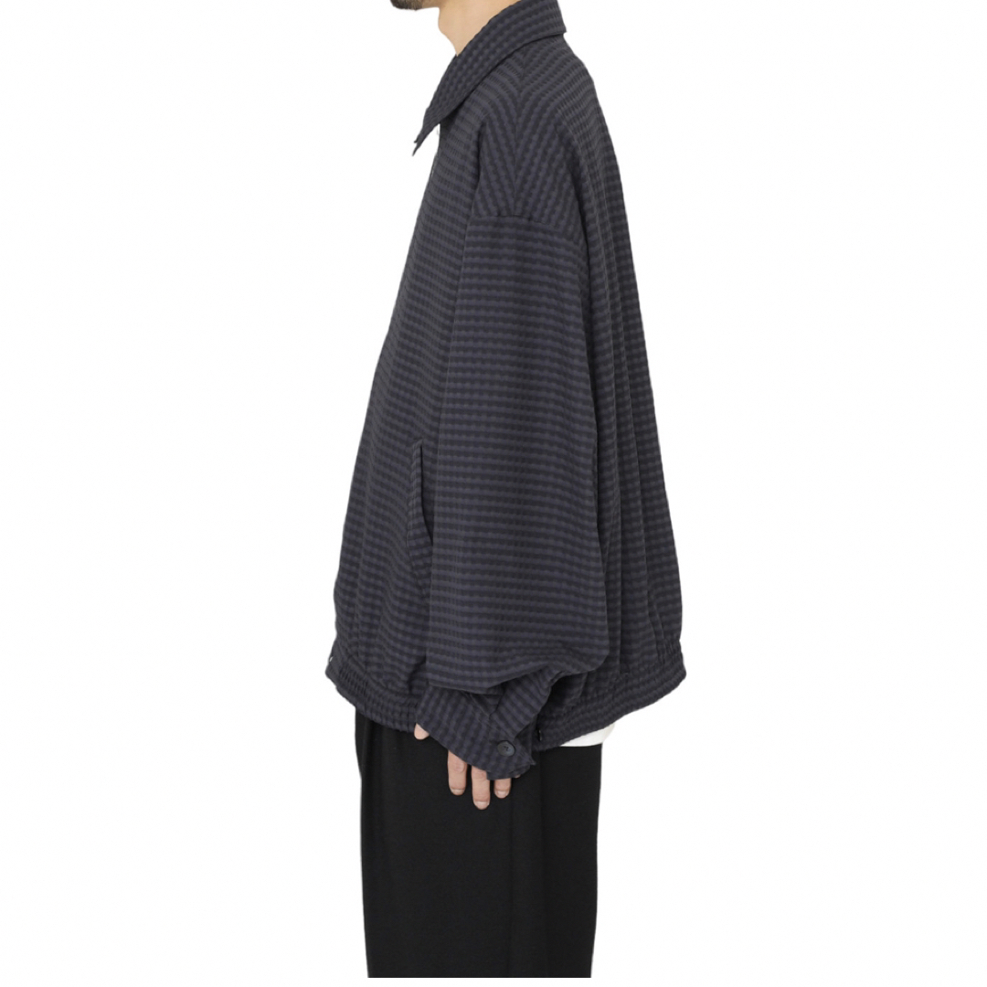 23ssURU CHECK POLYESTER - ZIP UP BLOUSON | en.rs