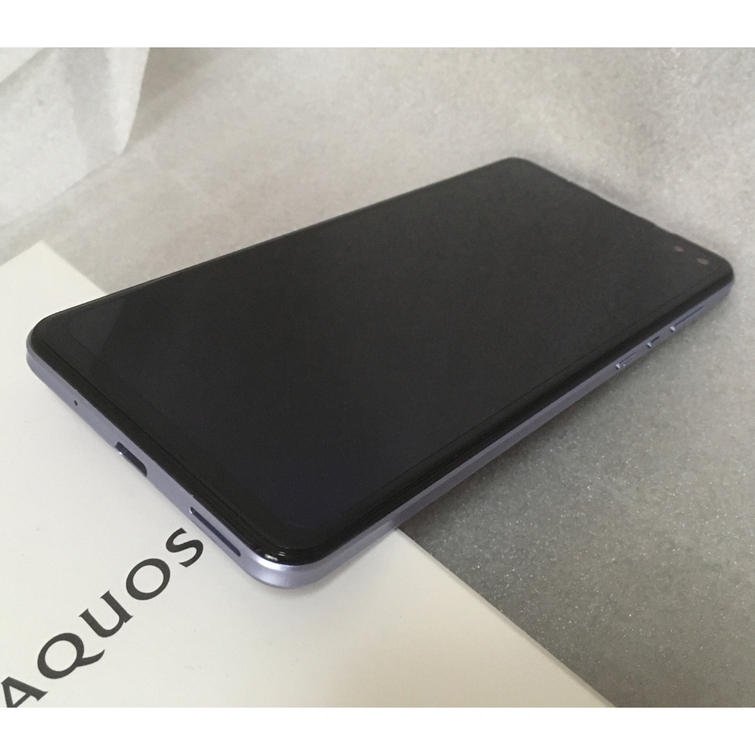 AQUOS(アクオス)の【超美品】SH-M16 AQUOS Sense 4plus センス4プラス 本体 スマホ/家電/カメラのスマートフォン/携帯電話(スマートフォン本体)の商品写真