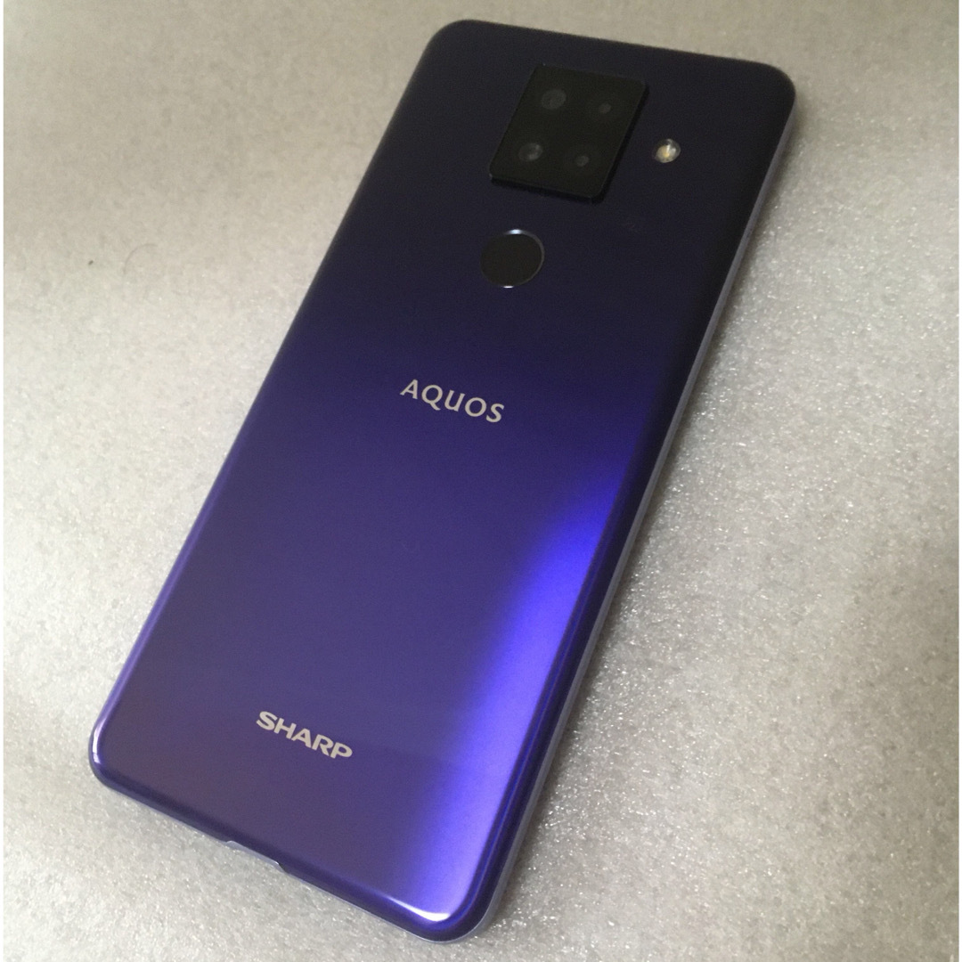 AQUOS(アクオス)の【超美品】SH-M16 AQUOS Sense 4plus センス4プラス 本体 スマホ/家電/カメラのスマートフォン/携帯電話(スマートフォン本体)の商品写真