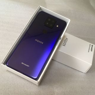 アクオス(AQUOS)の【超美品】SH-M16 AQUOS Sense 4plus センス4プラス 本体(スマートフォン本体)