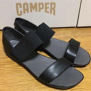 カンペール(CAMPER)の新品 Camper Right Nina カンペール サンダル ブラック(サンダル)