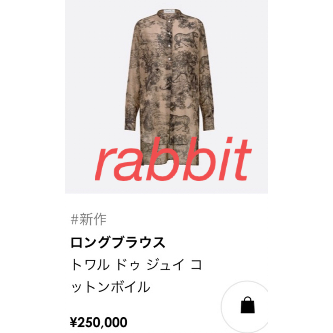 Dior(ディオール)のDIOR バンビモンチッチ様　ご予約品🌸 レディースのトップス(シャツ/ブラウス(長袖/七分))の商品写真