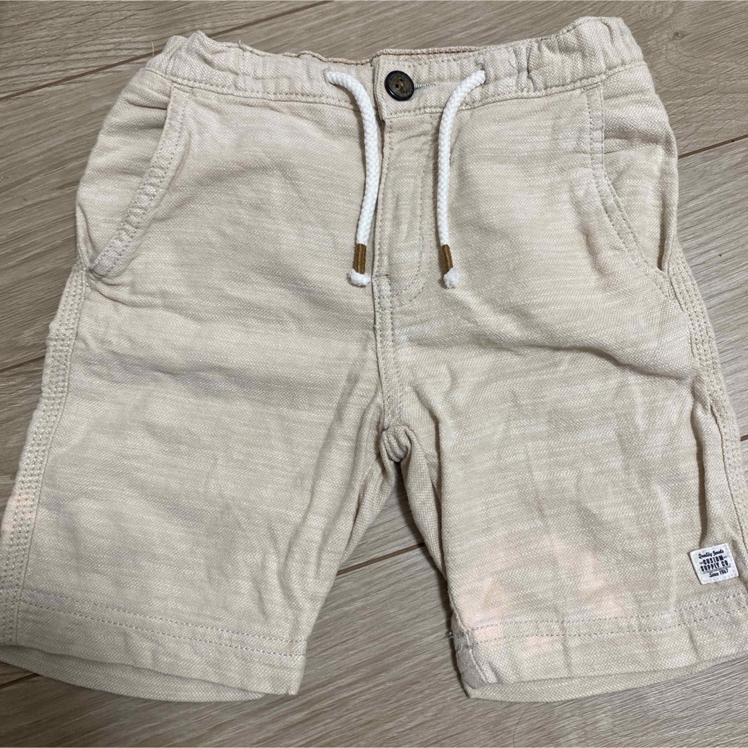 ハーフパンツ 110 3着セット キッズ/ベビー/マタニティのキッズ服男の子用(90cm~)(パンツ/スパッツ)の商品写真