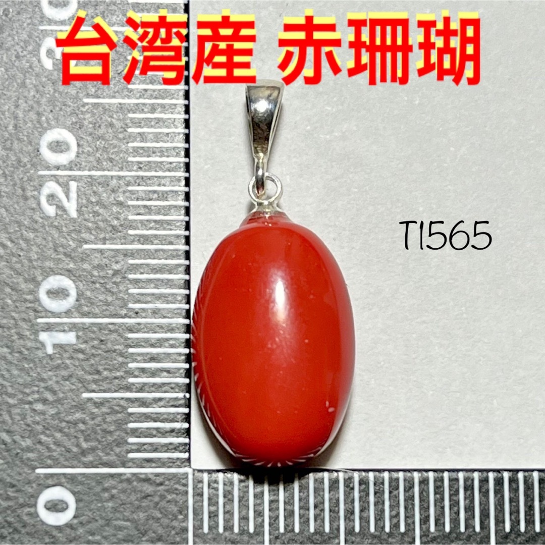 ◉天然石 台湾産 赤珊瑚 ペンダントトップ の通販 by mtr925's shop