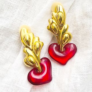 エイボン(AVON)のVintage heart イヤリング(イヤリング)