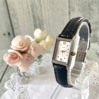 ete - 【美品】ete エテ 腕時計 ゴールド スクエア レディース