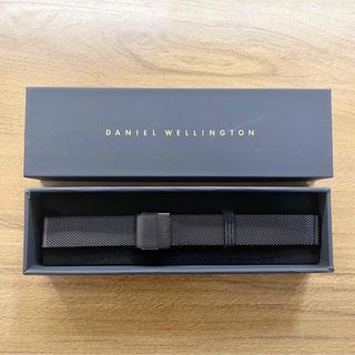 ダニエルウェリントン(Daniel Wellington)のDaniel Wellington メッシュベルト 14mm ブラック 美品(金属ベルト)