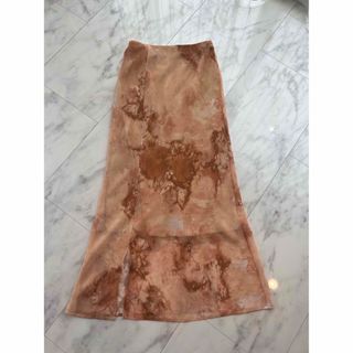 SNIDEL - SNIDEL 美品 Iラインタイダイ柄スカートの通販 by SNIDEL - SNIDEL 美品 Iラインタイダイ柄スカートの通販 by