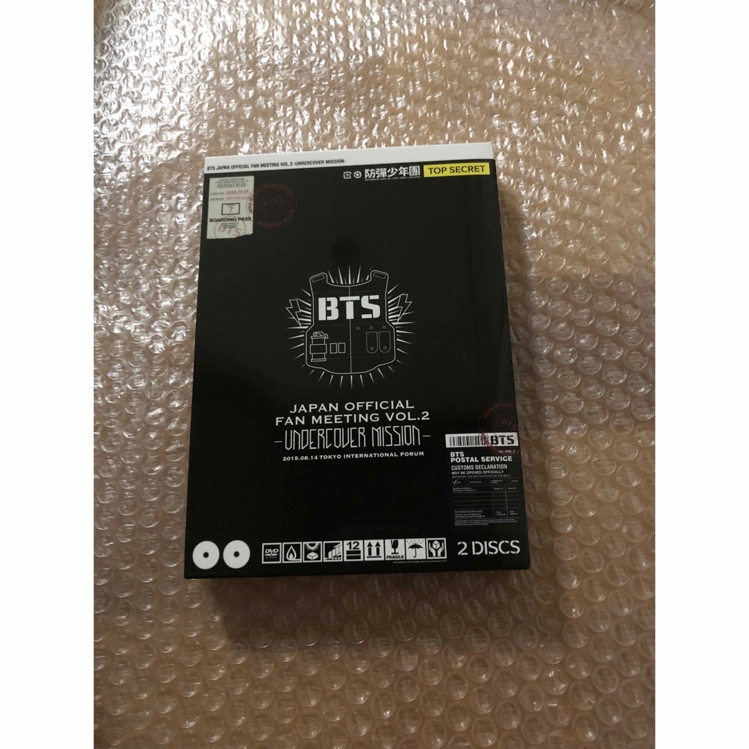 BTS防弾少年団 UNDERCOVER MISSION DVD アンカバ