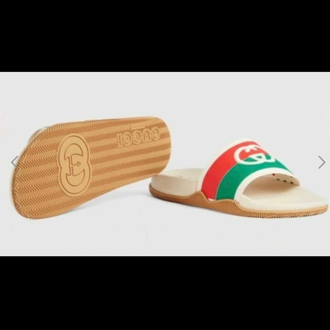 GUCCI グッチ Gスライドサンダル インターロッキング ロゴ