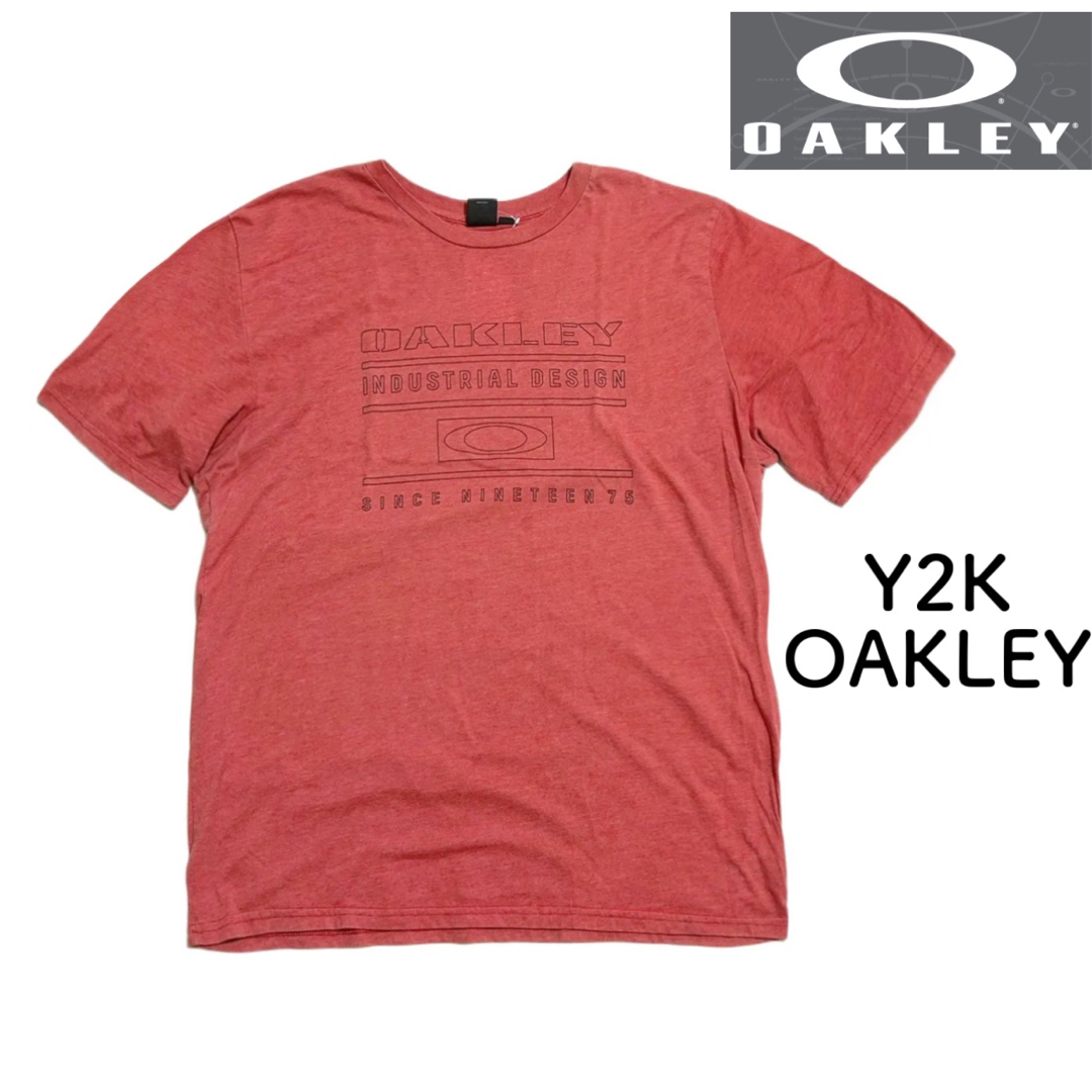 OAKLEY Y2K ロゴ ラグランスリーブ Tシャツ | ochge.org