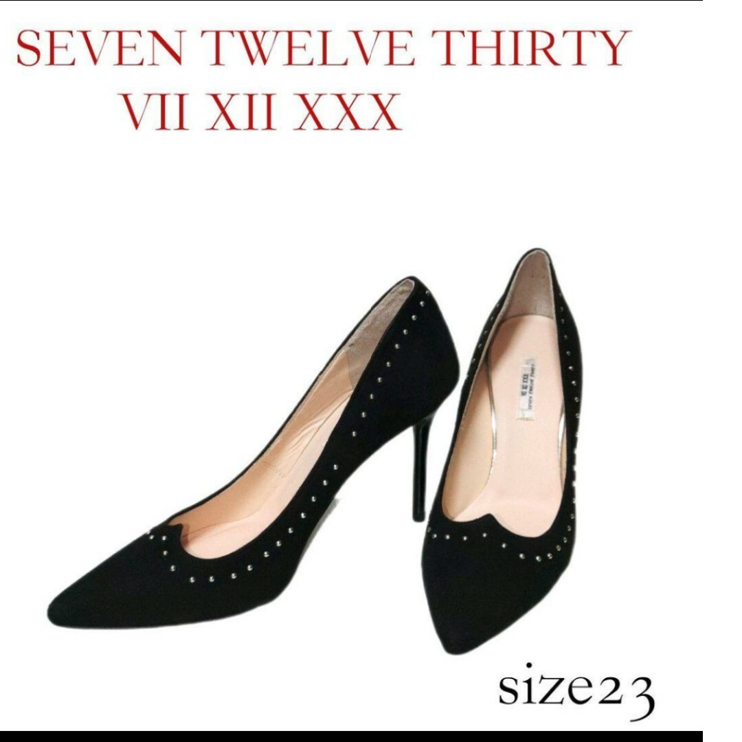 ◆美品✨SEVEN TWELVE THIRTY★レディース★パンプス★ヒール