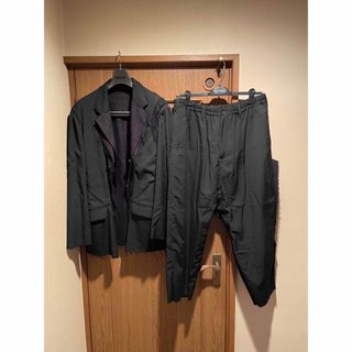 ヨウジヤマモトプールオム(Yohji Yamamoto POUR HOMME)のyohjiyamamoto 20aw  三重裁断レイヤードセットアップ(セットアップ)