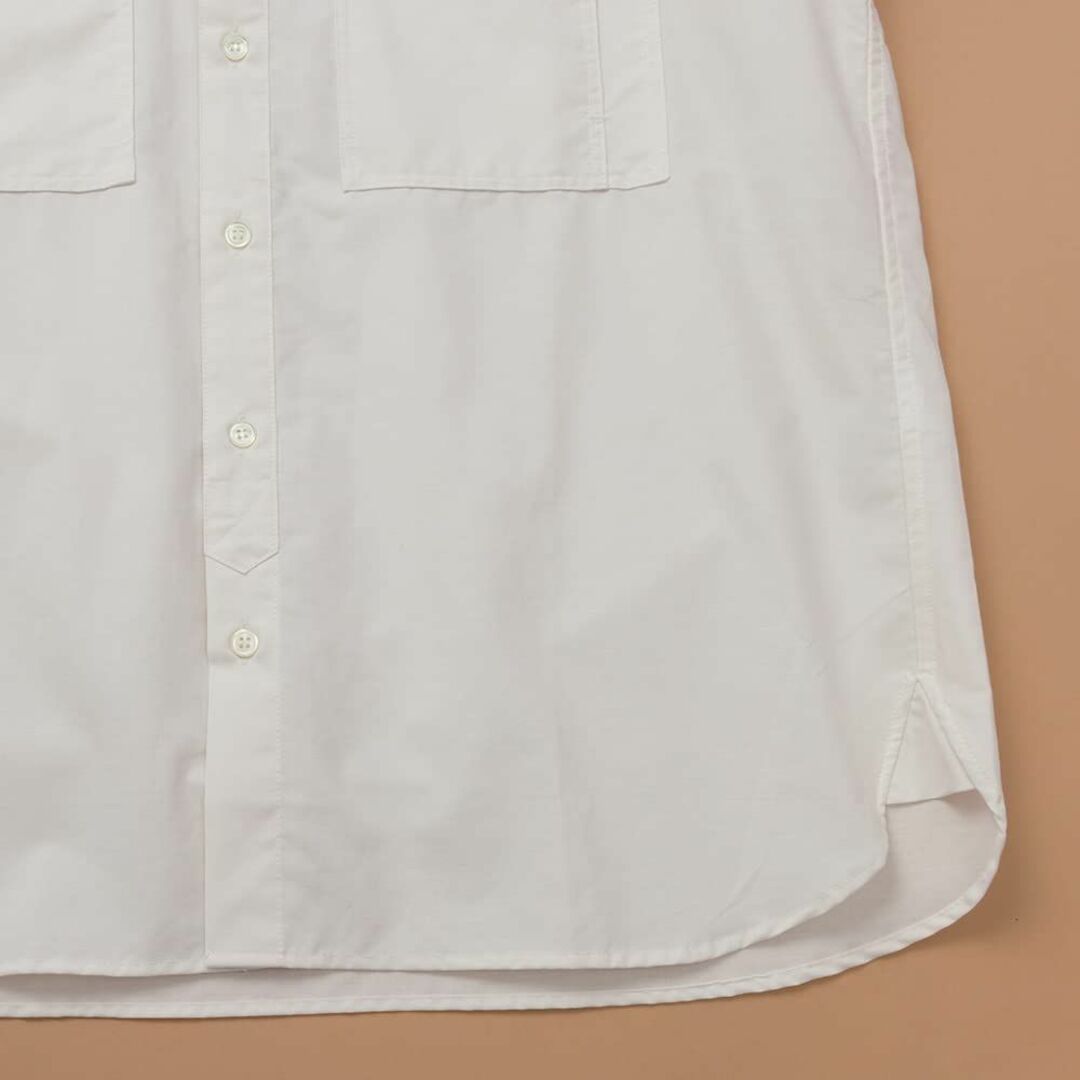 HaTaKaKe organic cottonシャツ ユニセックス 定番 白 無の通販 by Mar's shop｜ラクマ