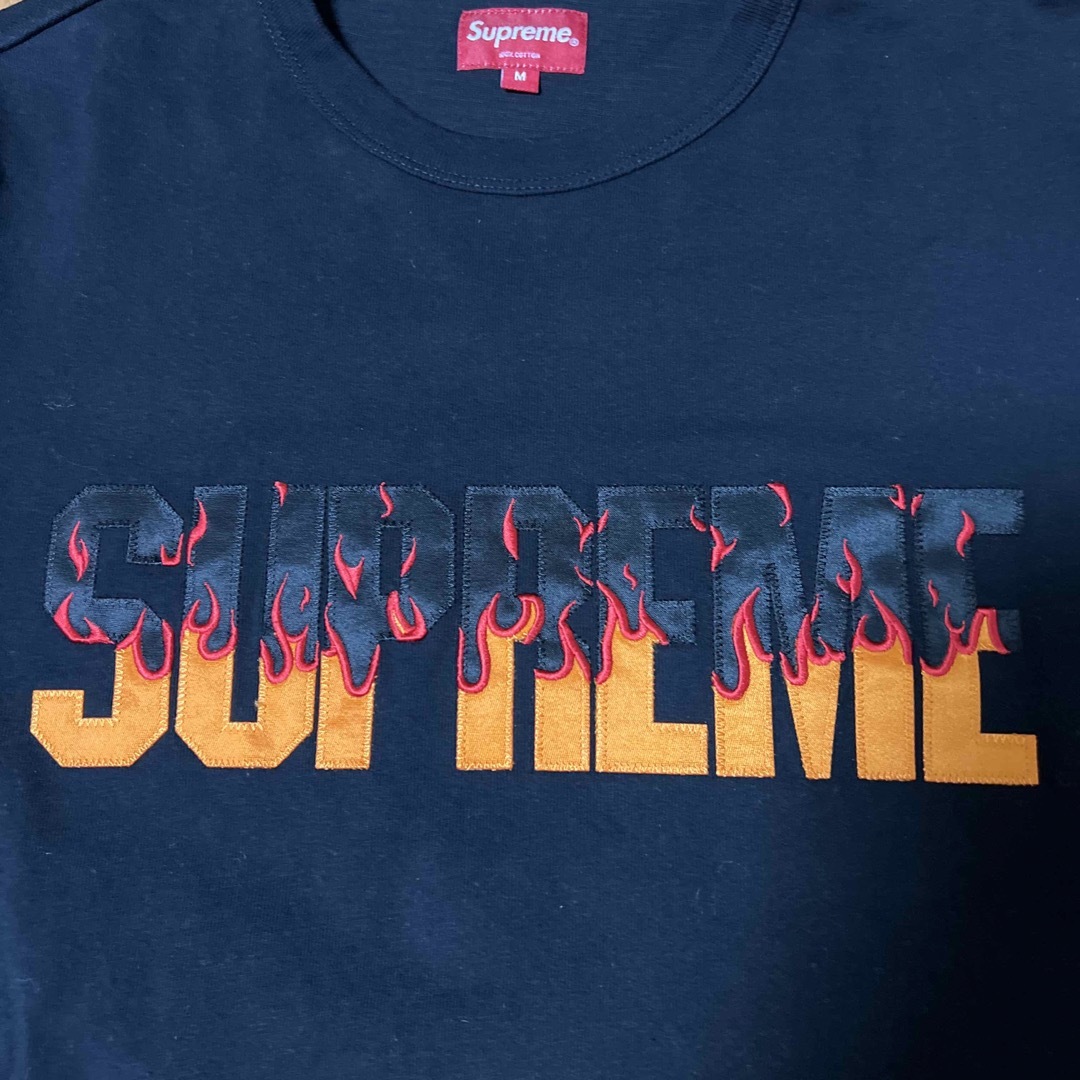 supreme flame tee Mサイズ