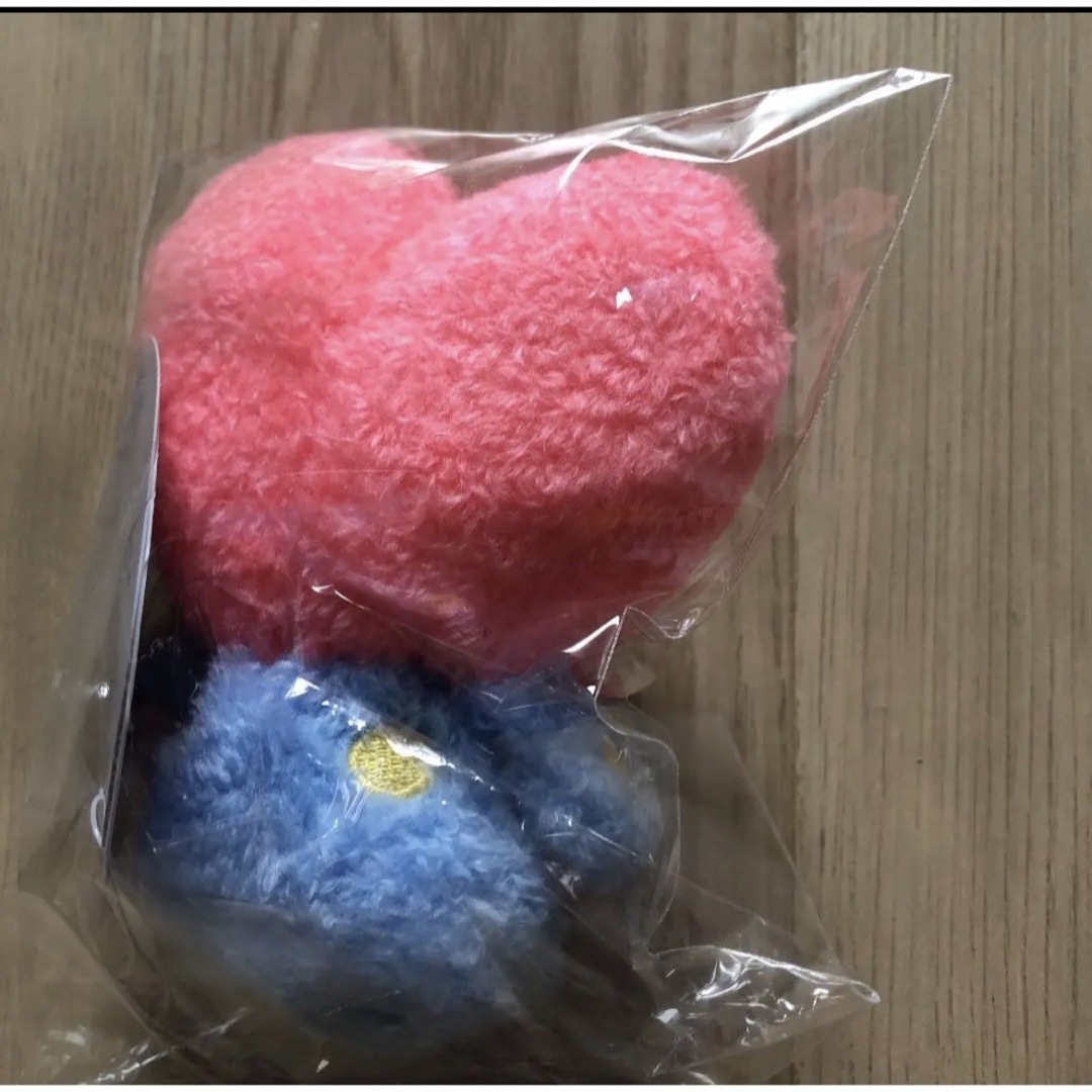 BT21(ビーティーイシビル)のBT21 フルーツ　ぬいぐるみ　マスコット　ビーンドール TATA テテ エンタメ/ホビーのおもちゃ/ぬいぐるみ(ぬいぐるみ)の商品写真