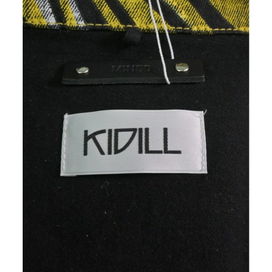 KIDILL キディル ブルゾン 44(S位) 黄x黒x白系(総柄) 2