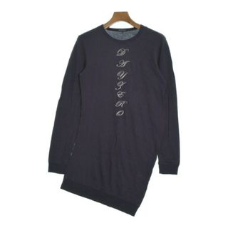 アンドゥムルメステール(Ann Demeulemeester)のANN DEMEULEMEESTER Tシャツ・カットソー XXS 紫 【古着】【中古】(Tシャツ/カットソー(半袖/袖なし))