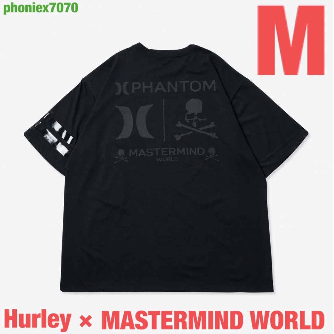 mastermind JAPAN(マスターマインドジャパン)のHurley × MASTERMIND WORLD PHANTOM TEE【M】 メンズのトップス(Tシャツ/カットソー(半袖/袖なし))の商品写真