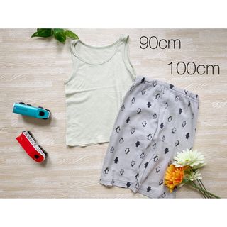 ユニクロ(UNIQLO)の90cm &100cm 肌着、パジャマセット☆(下着)