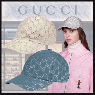 グッチ 白 キャップ(レディース)の通販 33点 | Gucciのレディースを