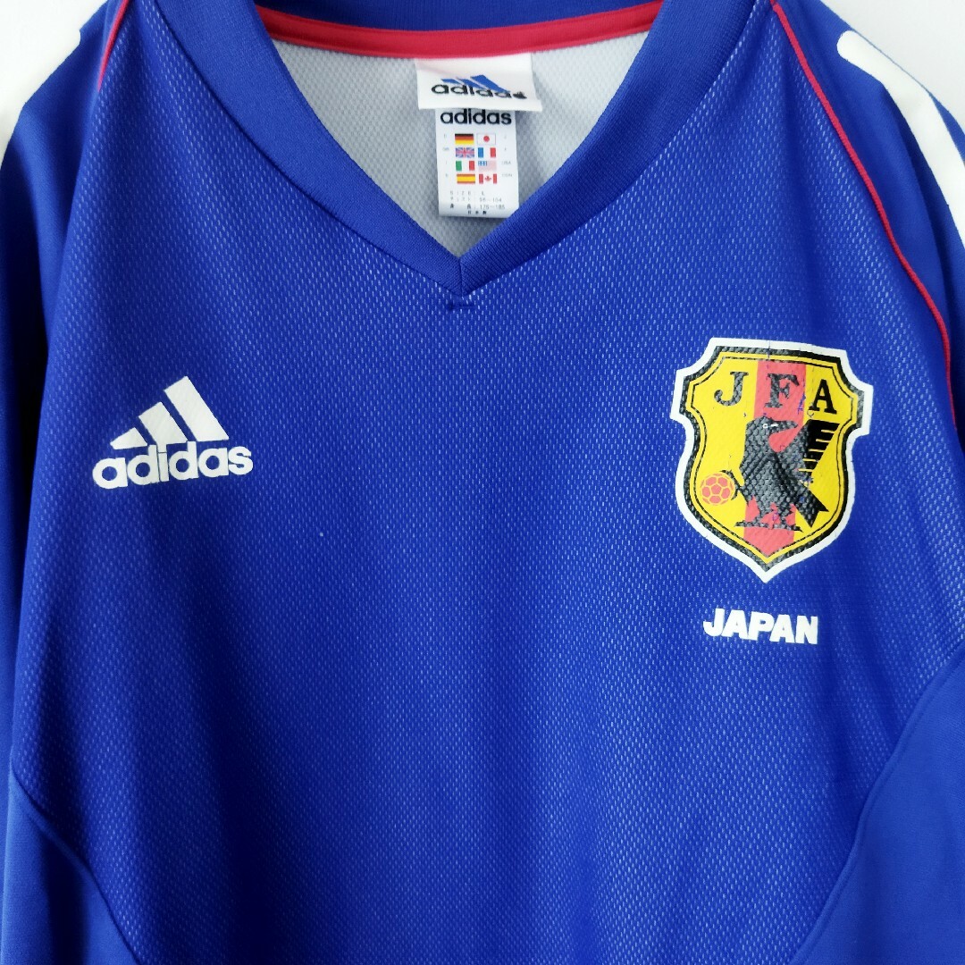 adidas(アディダス)の90s vintage 日本代表　ユニフォーム　ゲームシャツ メンズのトップス(Tシャツ/カットソー(半袖/袖なし))の商品写真