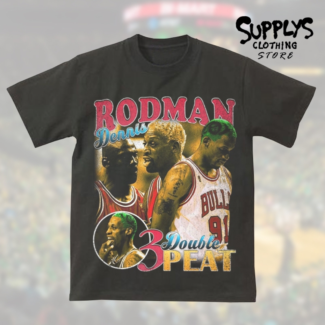Tシャツ XL ロッドマン RODMAN ブルズ Bulls NBA バスケの通販 by ...