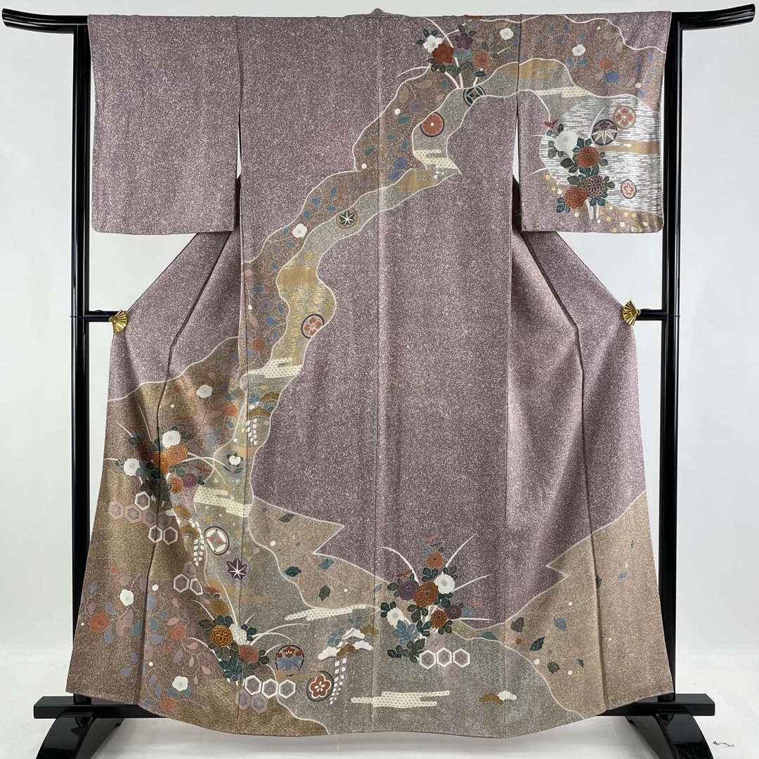 訪問着 名品 身丈160cm 裄丈63.5cm 正絹-