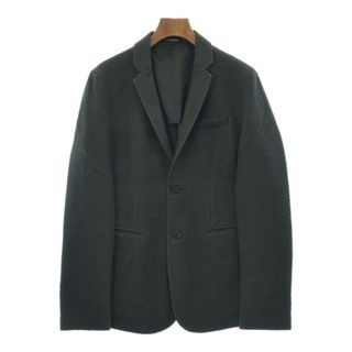 エンポリオアルマーニ(Emporio Armani)のEMPORIO ARMANI テーラードジャケット 44(S位) カーキ系 【古着】【中古】(テーラードジャケット)