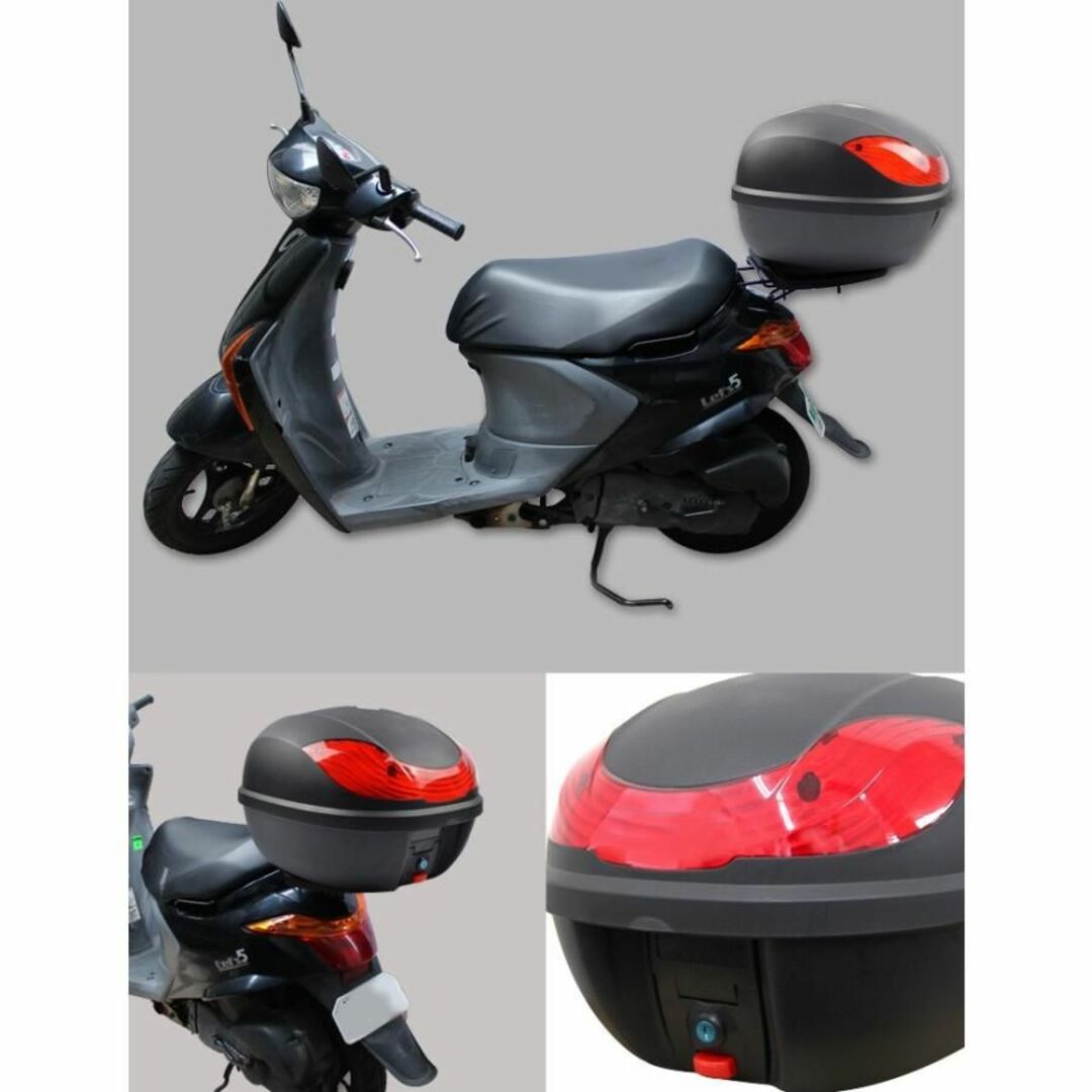 新品★バイク リアボックス 30L着脱可能式/p 自動車/バイクのバイク(装備/装具)の商品写真