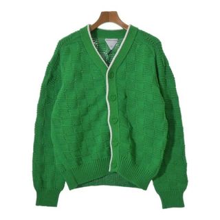 ボッテガヴェネタ(Bottega Veneta)のBOTTEGA VENETA ボッテガベネタ カーディガン XL 緑 【古着】【中古】(カーディガン)