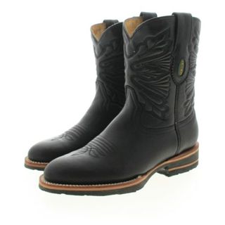 BOTAS JE-VER ボタスヘーヴェル ブーツ 24.5cm 黒 【古着】【中古】(ブーツ)