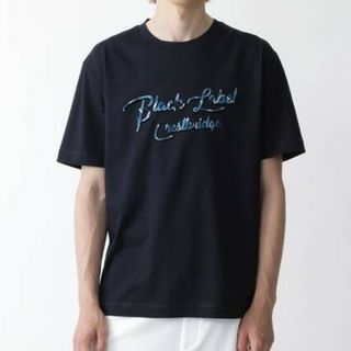 ブラックレーベルクレストブリッジ(BLACK LABEL CRESTBRIDGE)の【新品】ブラックレーベルクレストブリッジ　Tシャツ　バーバリー　紺 LL　612(Tシャツ/カットソー(半袖/袖なし))