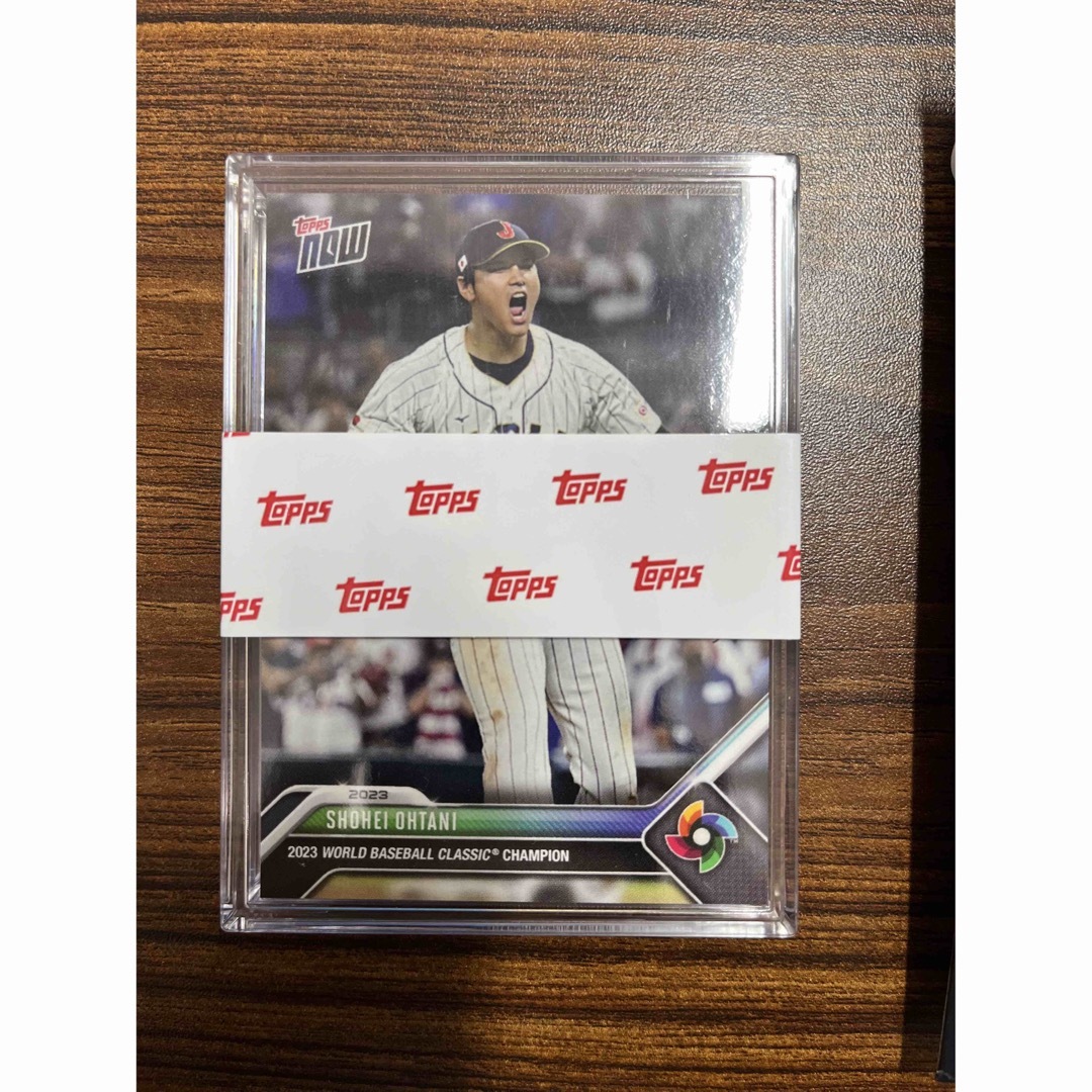 【最安値】新品未開封2023 topps WBC侍ジャパン 大谷翔平 BOX