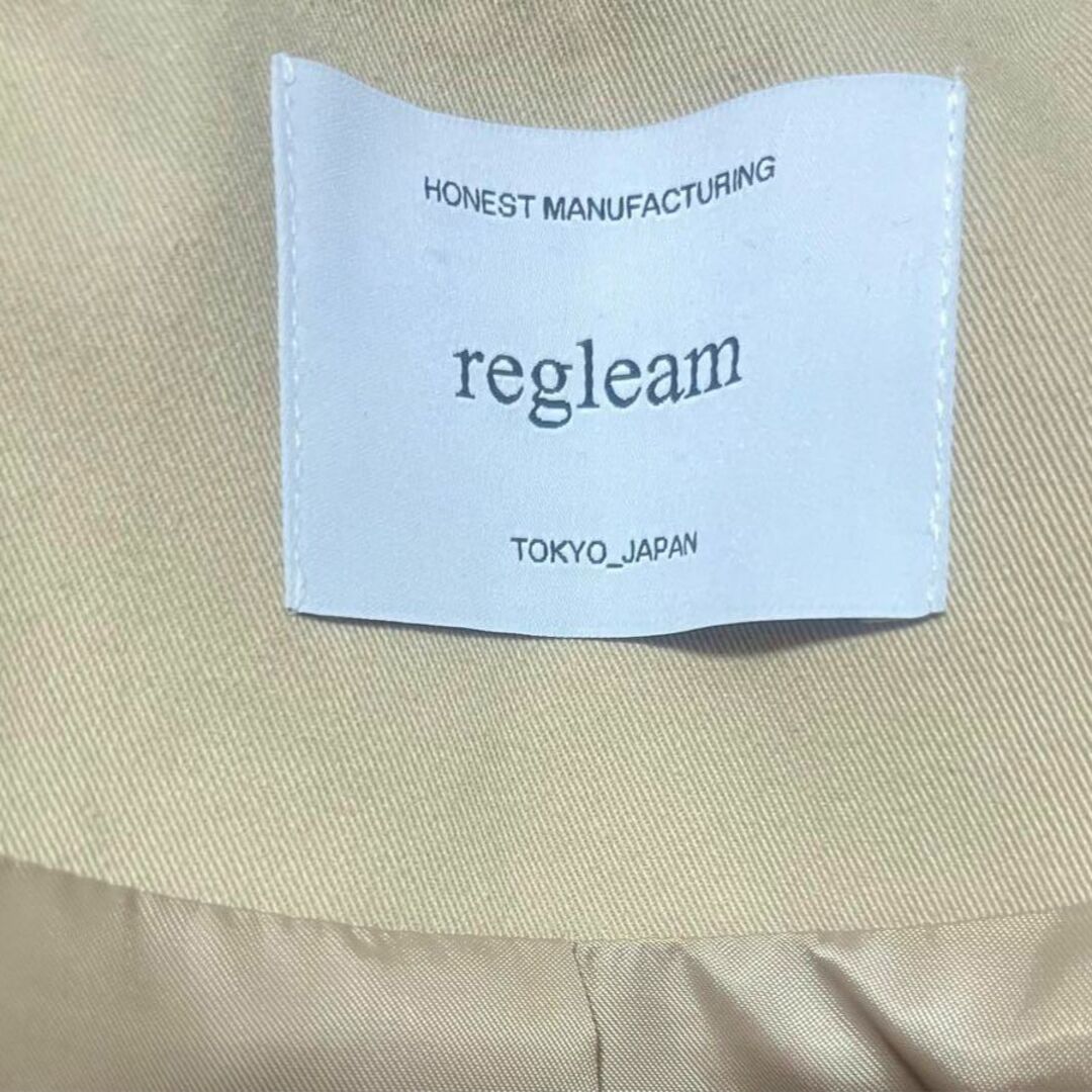 送料無料・完売品】regleam(リグリーム) ビッグカラーツイルコート